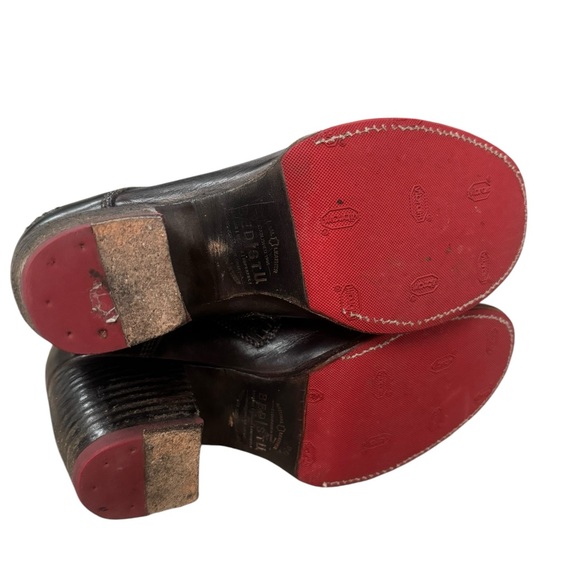 BED STU Judgement Leather Lace-Up Boots Oath Packer Black Brown Cobbler Size 8 - Picture 7 of 12